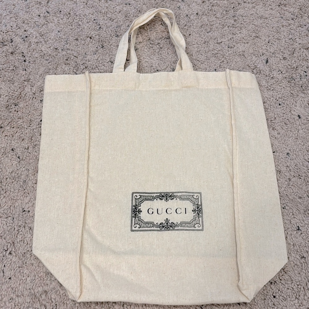 GUCCI | NEW SMALL COTTON TOTE BAG
